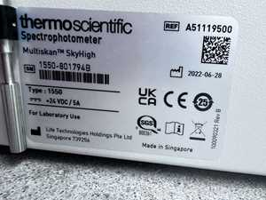 Espectrofotómetro Thermo Fisher Scientific Multiskan plus uDuo