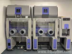 Bioquell Qube Pharmaceutical Isolator With Extension Module and Material Transfer Device System