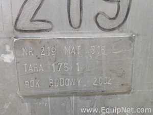 Tanque aço inox Noone Engineering Ltd. 