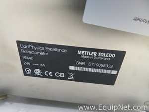 Mettler Toledo RM40 LiquiPhysics Excellence Refractometer with Power Supply
