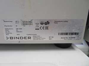 Binder KT 53 Cooling Incubator