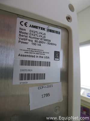 Viscosímetro Brookfield  DV2T Extra