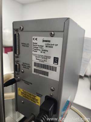 Brookfield LVDV II P CP Viscometer with TC 502 Water Bath and Circulator