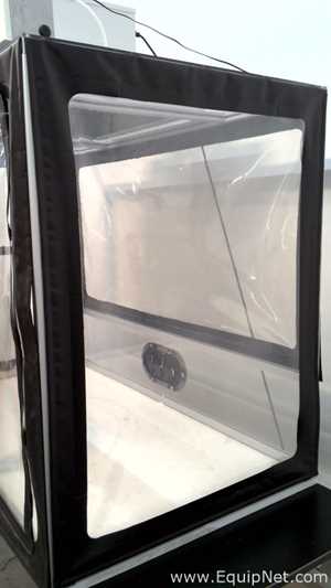 BioBUBBLE PU-2525-02-01 4 Foot Benchtop Biocontainment Enclosure