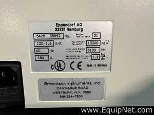 Eppendorf 5415 D Laboratory Centrifuge
