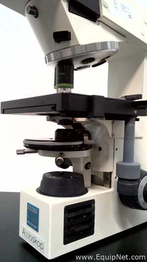 Microscopio Carl Zeiss Axioskop EL-Einsatz