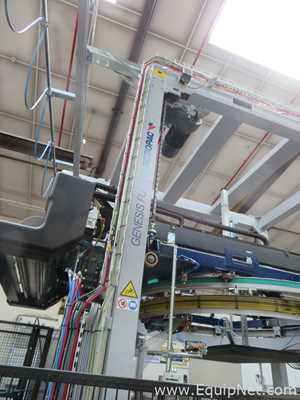Robopac Genesis Futura HS High-Speed Automatic Stretch Wrapper With Wrapping Machine- Packing Area