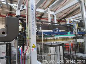 Robopac Genesis Futura HS High-Speed Automatic Stretch Wrapper With Wrapping Machine- Packing Area