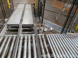 Robopac Genesis Futura HS High-Speed Automatic Stretch Wrapper With Wrapping Machine- Packing Area