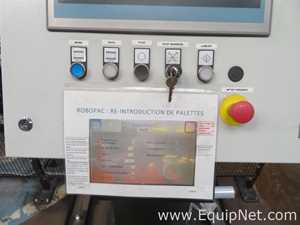Robopac Genesis Futura HS High-Speed Automatic Stretch Wrapper With Wrapping Machine- Packing Area