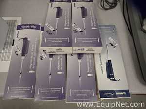 Lot of 6 Various Style and Single Channel Pipetors