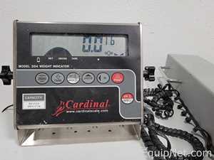 Cardinal Detecto RW-500 Scale with Cardinal Detecto 204 Digital Weight Indicator
