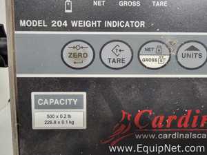 Cardinal Detecto RW-500 Scale with Cardinal Detecto 204 Digital Weight Indicator