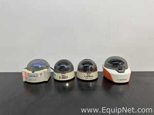 Lot of 4 Mini Centrifuges