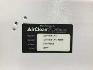 Campana de Ventilación y Flujo AirClean Systems 600 PCR Workstation
