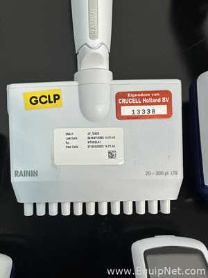 Lot of 15 Rainin E4 XLS Electronic Pipettors