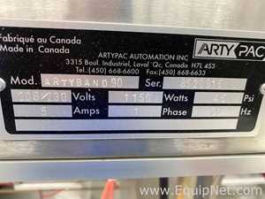 Artypac Automation Inc. ARTYBAND 90 Automatic Shrink Sleeve Applicator