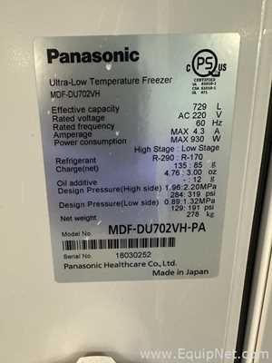 Congelador PHCBI MDF-DU702VH-PA