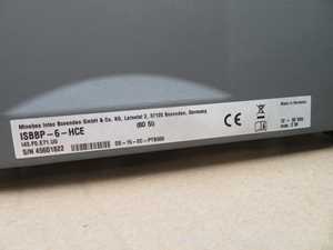 Báscula Minebea Intec Bovenden GmbH ISBBP 6 HCE