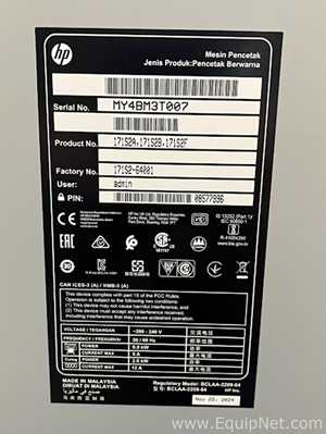 lote de  3 Impressora/Scanner/Copiadora HP Latex 360