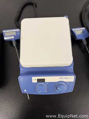Lot of 4 IKA C-MAG HS 7 Hot Plate Stirrer with ETS-D5 Temperature Controller