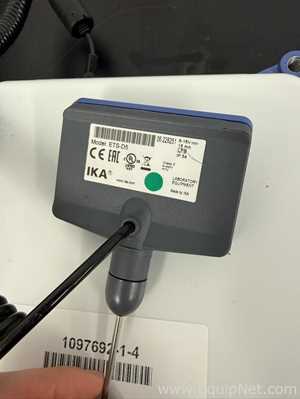 Lot of 4 IKA C-MAG HS 7 Hot Plate Stirrer with ETS-D5 Temperature Controller