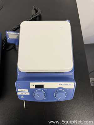 Lot of 4 IKA C-MAG HS 7 Hot Plate Stirrer with ETS-D5 Temperature Controller
