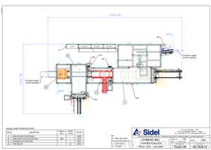 Unused Sidel Cermex WB46 Wrap-Around Tray and Lid Case Packer