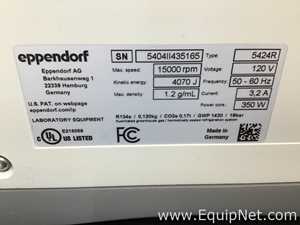 Eppendorf 5424R Refrigerated Laboratory Centrifuge
