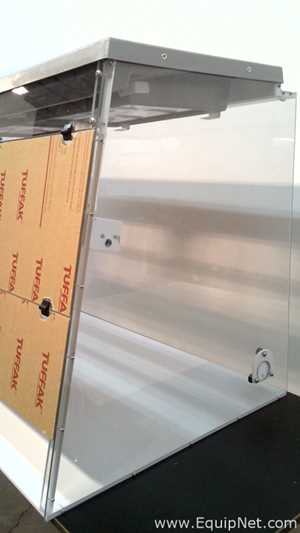 4FT Fume and Flow Hood with Hinged Protective Panels