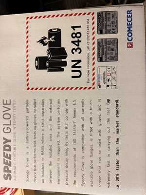 Testador de Integridade Comecer SpeedyGlove