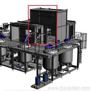 Tanque NETZSCH Requisitos de Ar 4000 L