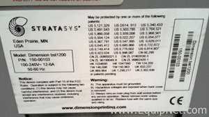 Stratasys Dimension bst1200es 3D Printer