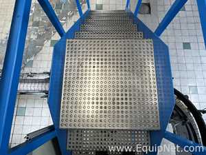 Step Ladder with Crossover for Conveyor Belt - Line 1