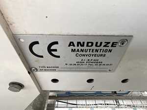 Sipac and Anduze Overhead Conveyor Belt from Spiral Elevator to Palletiser - Line 1
