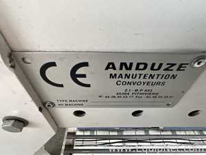 Sipac and Anduze Overhead Conveyor Belt from Spiral Elevator to Palletiser - Line 1