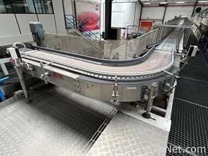 Sipac and Anduze Overhead Conveyor Belt from Spiral Elevator to Palletiser - Line 1