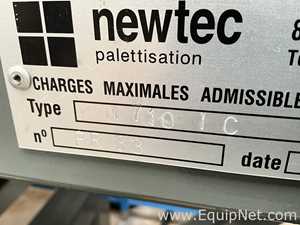 Línea de Paletizador Newtec PAL-VITE 710. nuevo