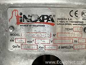 Bomba Centrífugas Acero inoxidable Inoxpa HCP 40-150