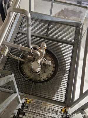 Hinke 12.6 HL - 10.7 bbl Stainless Steel Vertical Jacketted Yeast Tank