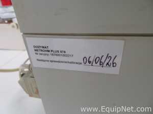 Metrohm 876 Dosimat Plus with 801 Stirrer