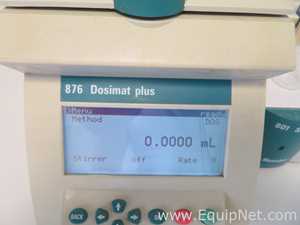 Metrohm 876 Dosimat Plus with 801 Stirrer