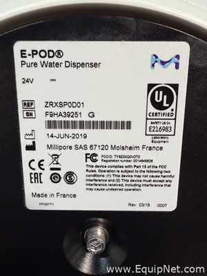 Sistema de Purificación y Destilación de Agua Millipore Elix Advantage 3