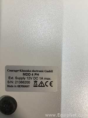 Medidor Courage Khazaka Electronic GmbH MDD4 PH