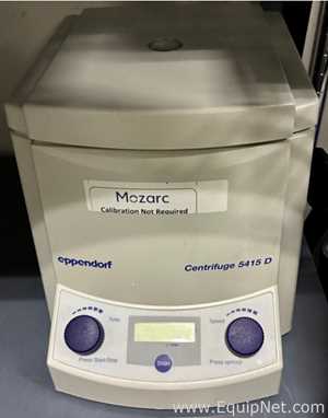 Lot of 1 Eppendorf 5415D Centrifuge and 5 Microfuges - Various Models and Manufacturers