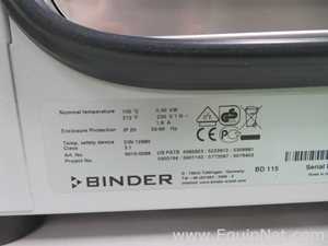 Incubadora Binder BD 115