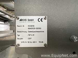 KHS Innopack Kisters TSP A-M Tray Packer and Shrink Wrapper - Line 3