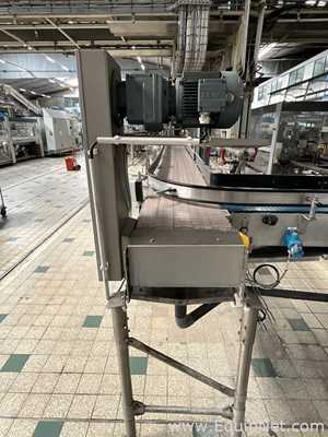Sipac 81mm Conveyor Belt for Bottles with HMI and Power and Controls Enclosure - Line 3