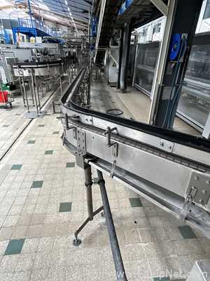 Sipac 81mm Conveyor Belt for Bottles with HMI and Power and Controls Enclosure - Line 3