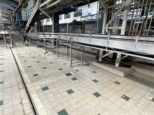 Sipac 81mm Conveyor Belt for Bottles with HMI and Power and Controls Enclosure - Line 3